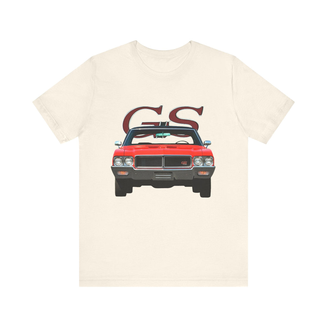 1970 Buick Gran Sport GS Short Sleeve Tee featuring classic car print.