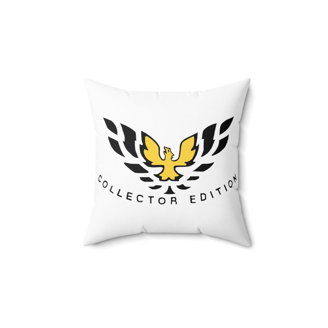 2002 Collectors Edition Trans AM Logo Spun Polyester Square Pillow