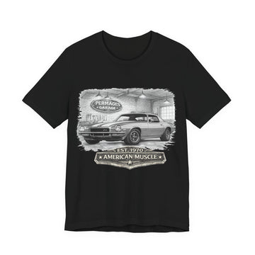 Garage Series – Its more than just a car!  Slightly Distressed 1970 Camaro Z28 Garage Series T-Shirt