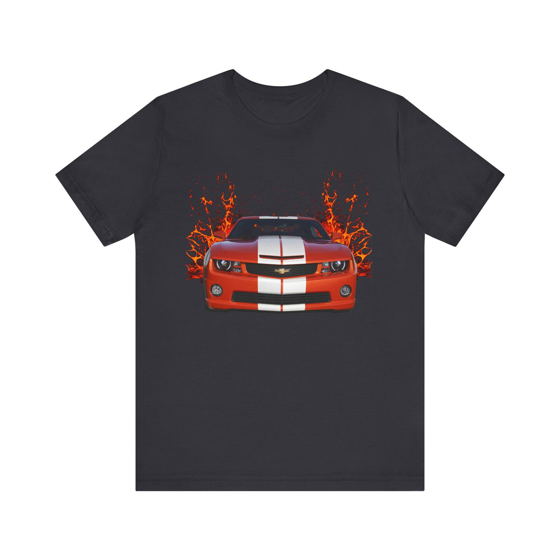 2010 Camaro in our lava series Short Sleeve Tee