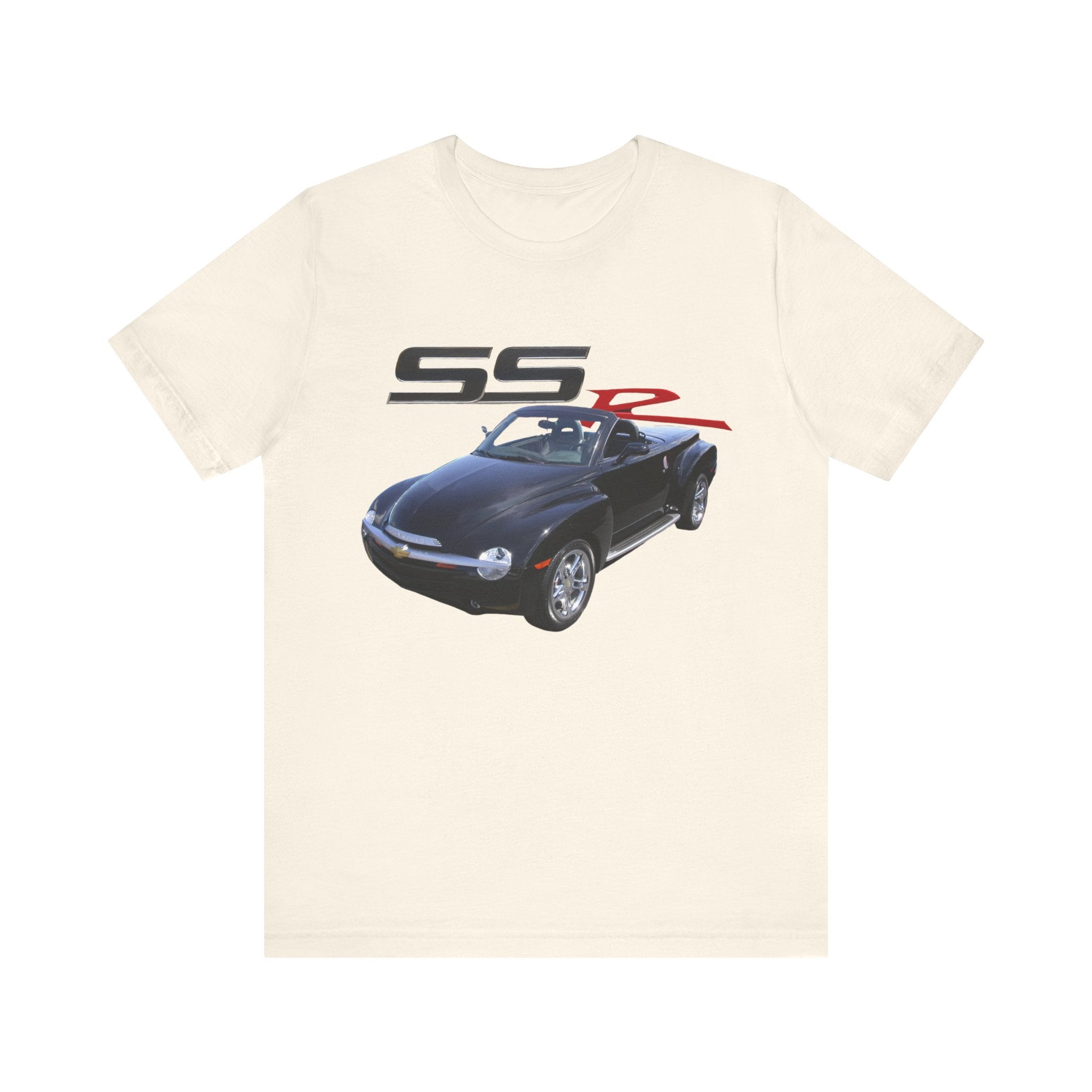 2004 Chevy SSR short sleeve tee with classic car graphic design.
