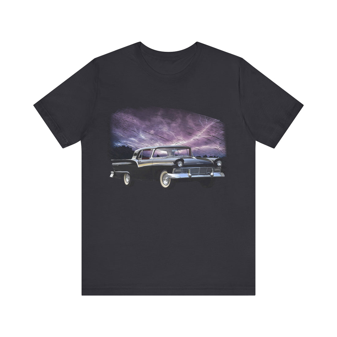 1957 Fairlane in our lightning series Short Sleeve Tee