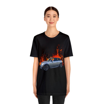 2009 Mini Cooper in our lava series Short Sleeve Tee