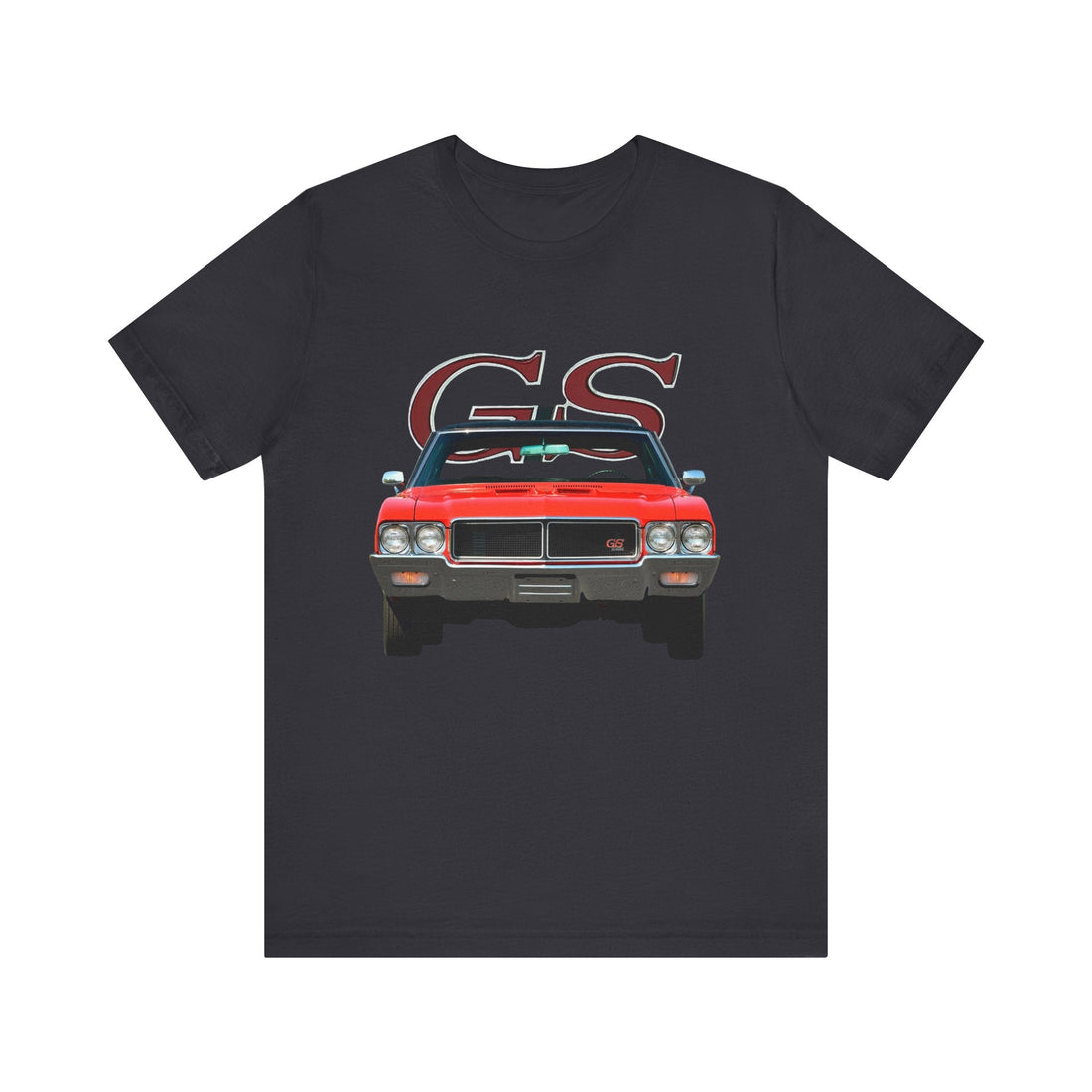 1970 Buick Gran Sport GS Short Sleeve Tee featuring classic car print.