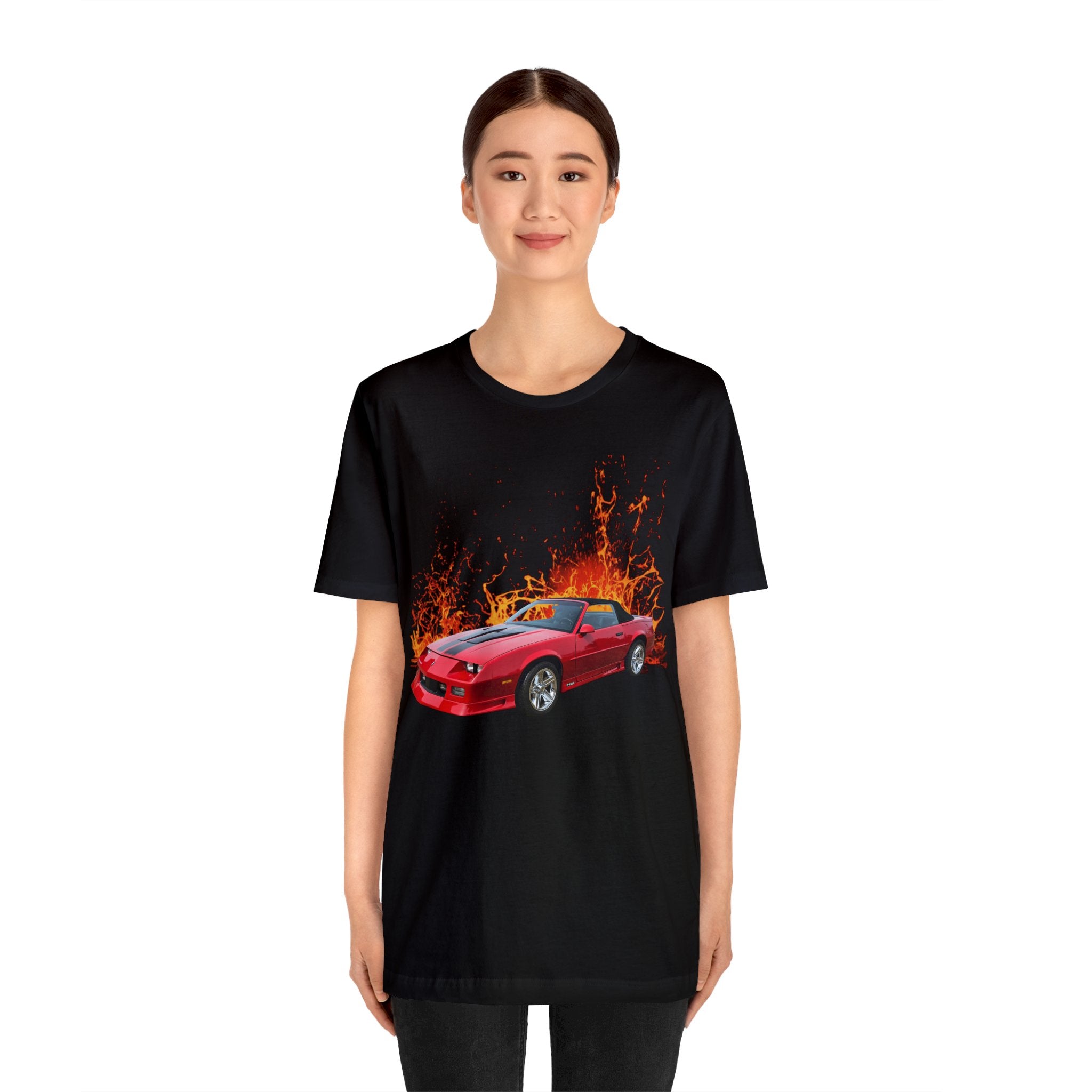 1992 25th Anniversary Camaro in our lava series Short Sleeve Tee