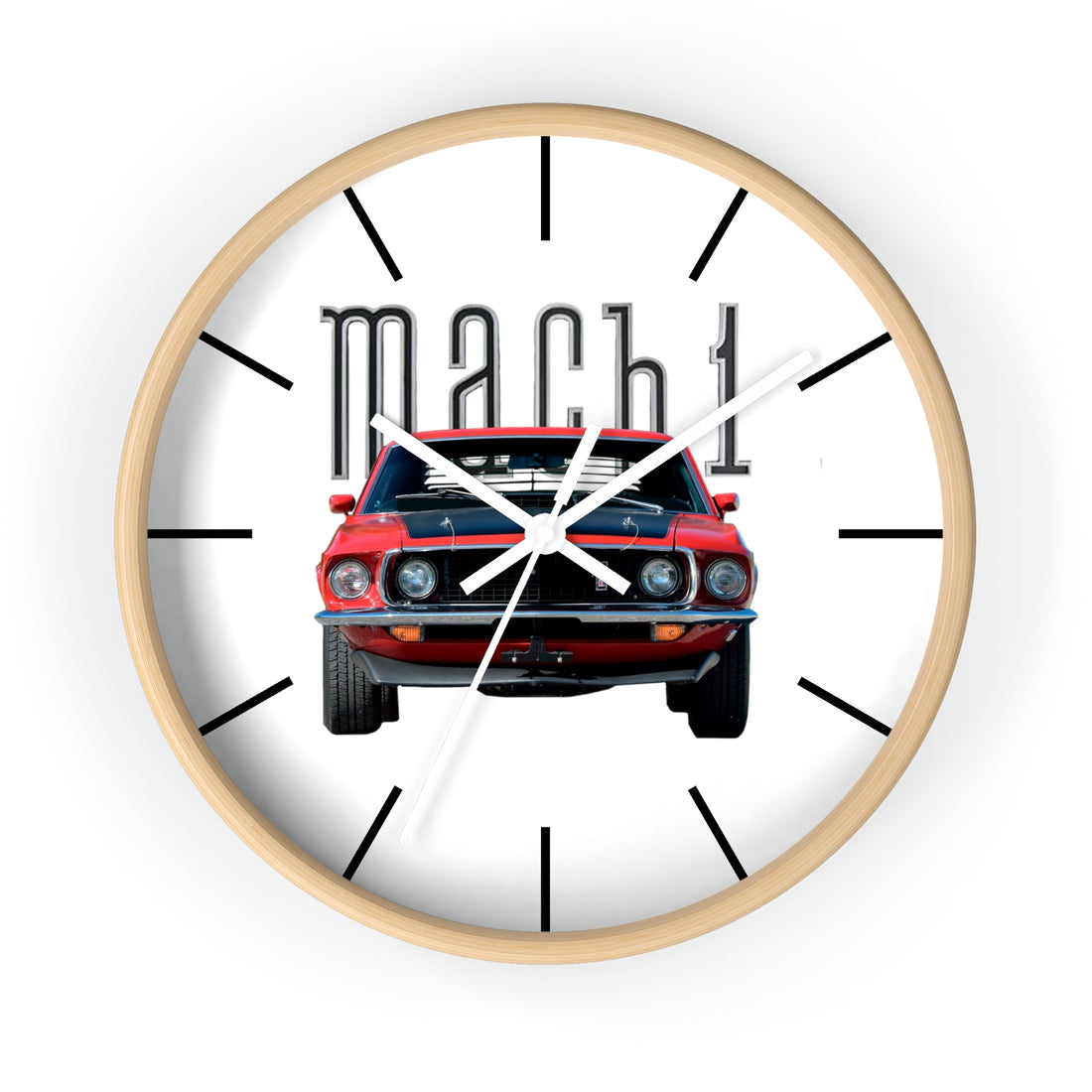 1969 Mustang Mach 1 10" Wall clock Free Shipping!