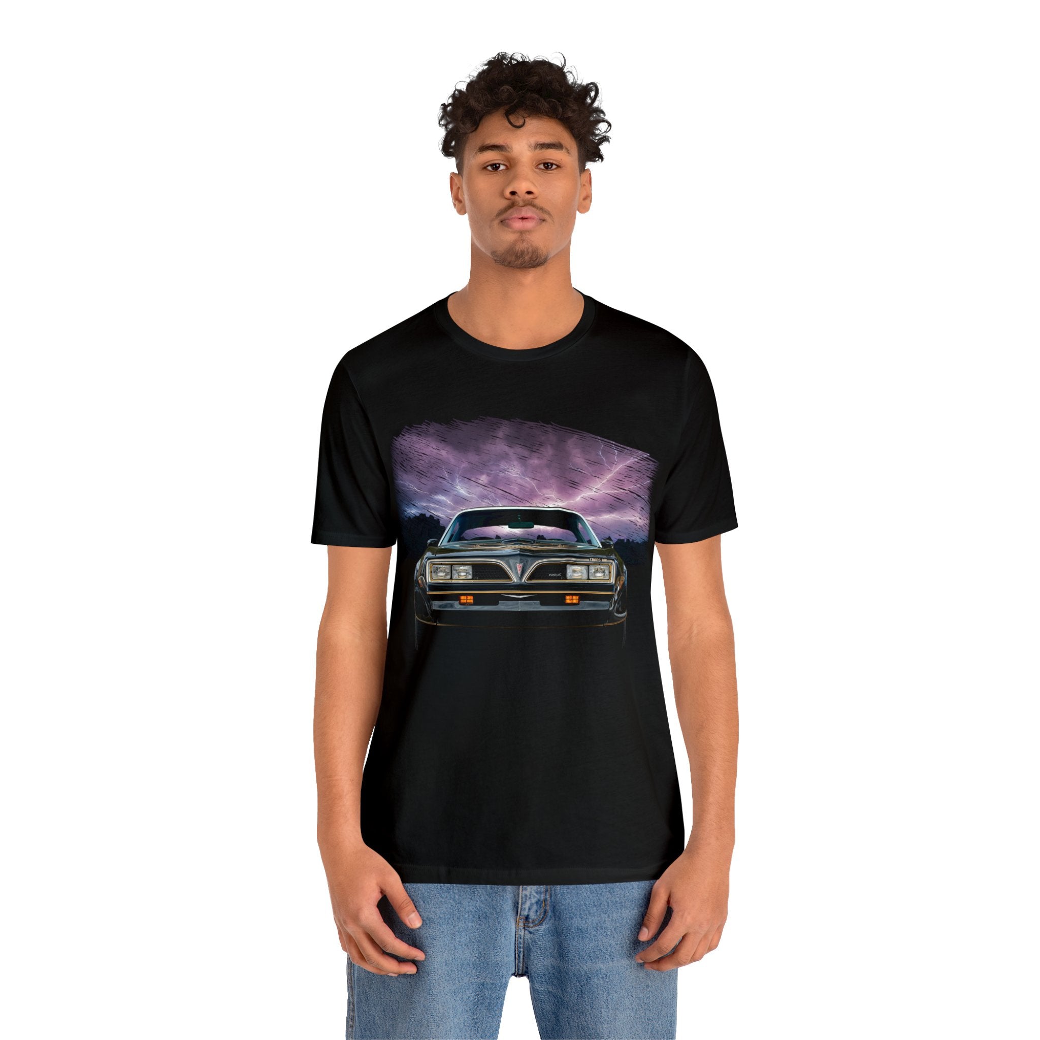 1977 Trans AM SE Bandit in our lightning series Short Sleeve Tee