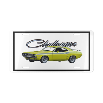 1971 Challenger RT License Plate