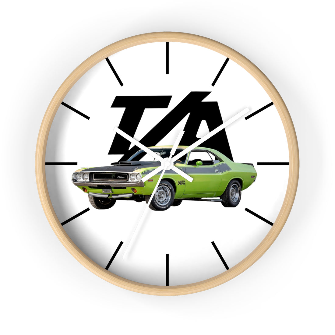 1970 Challenger TA 10" Wall clock