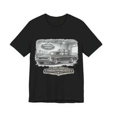 Garage Series – Its more than just a car!  Slightly Distressed 1966 Pontiac GTO Garage Series T-Shirt