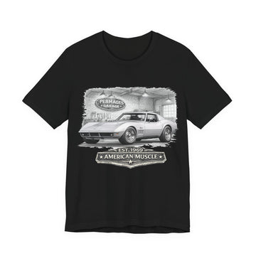 Garage Series – Its more than just a car!  Slightly Distressed 1969 Corvette Garage Series T-Shirt