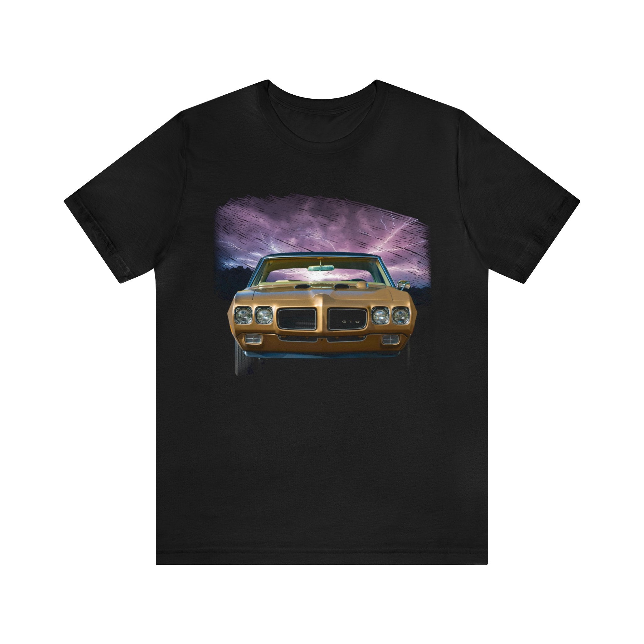 1970 GTO in our lightning series Short Sleeve Tee