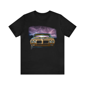 1970 GTO in our lightning series Short Sleeve Tee