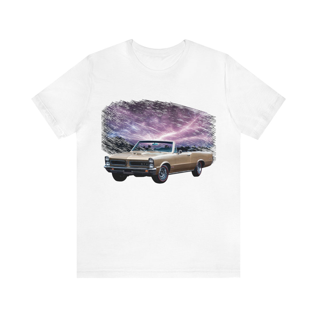 1965 GTO in our lightning series Short Sleeve Tee