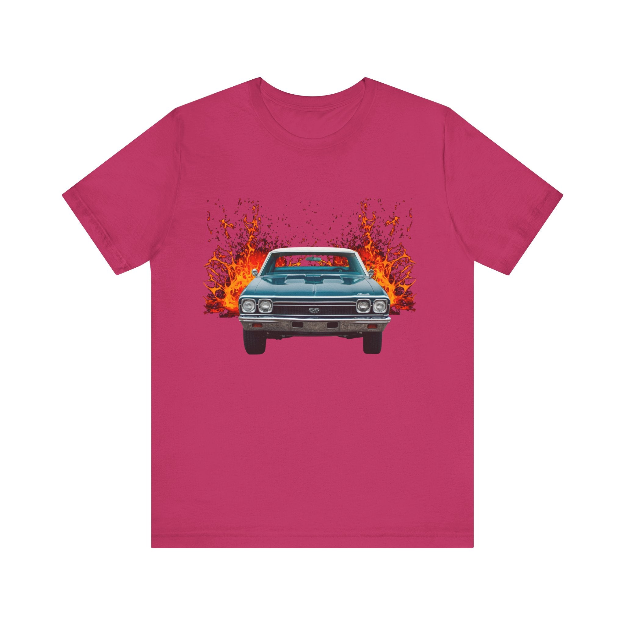 1968 Chevy Chevelle SS in our lava series Short Sleeve Tee