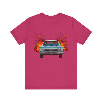 1968 Chevy Chevelle SS in our lava series Short Sleeve Tee