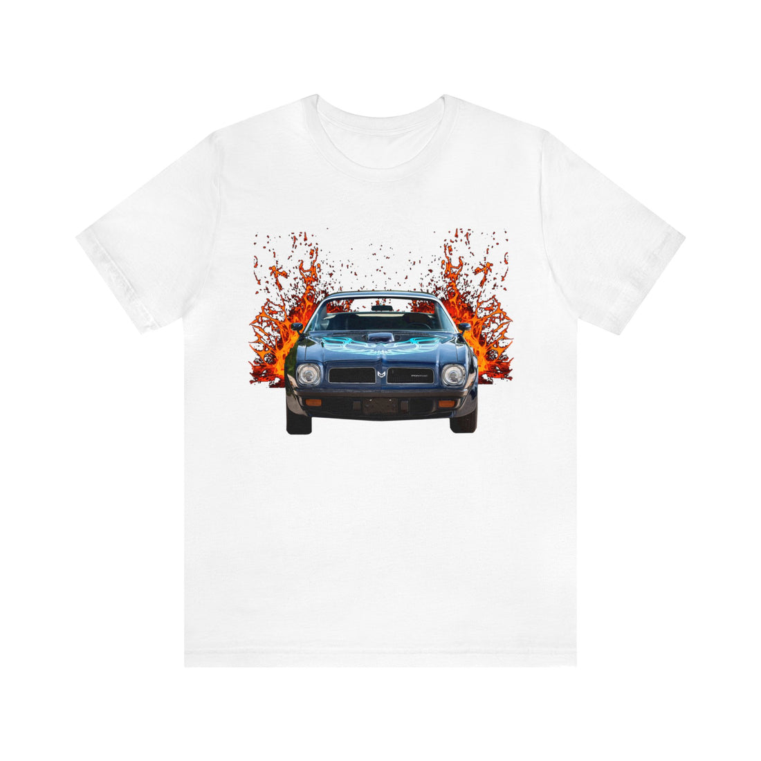 1974 Trans AM in our lava series Short Sleeve Tee