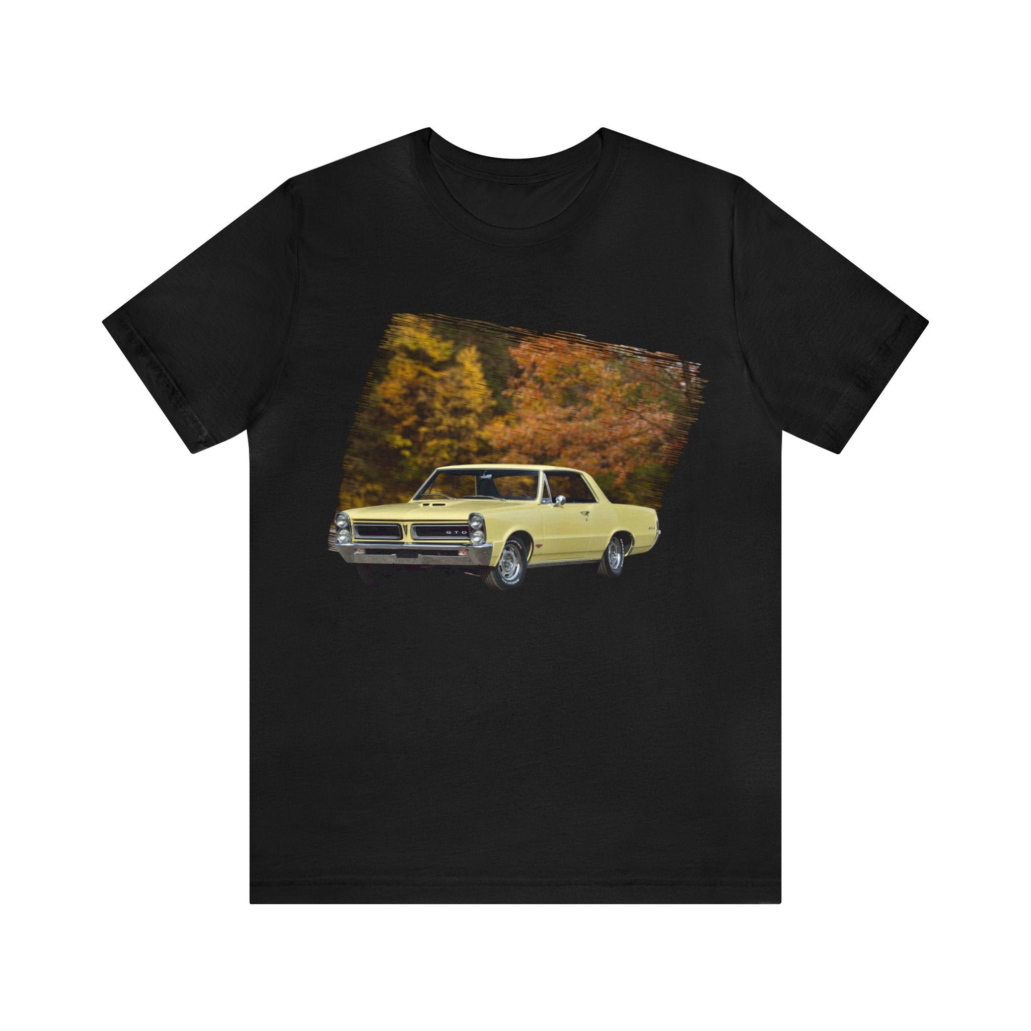 1965 GTO in our fall day series Short Sleeve Tee