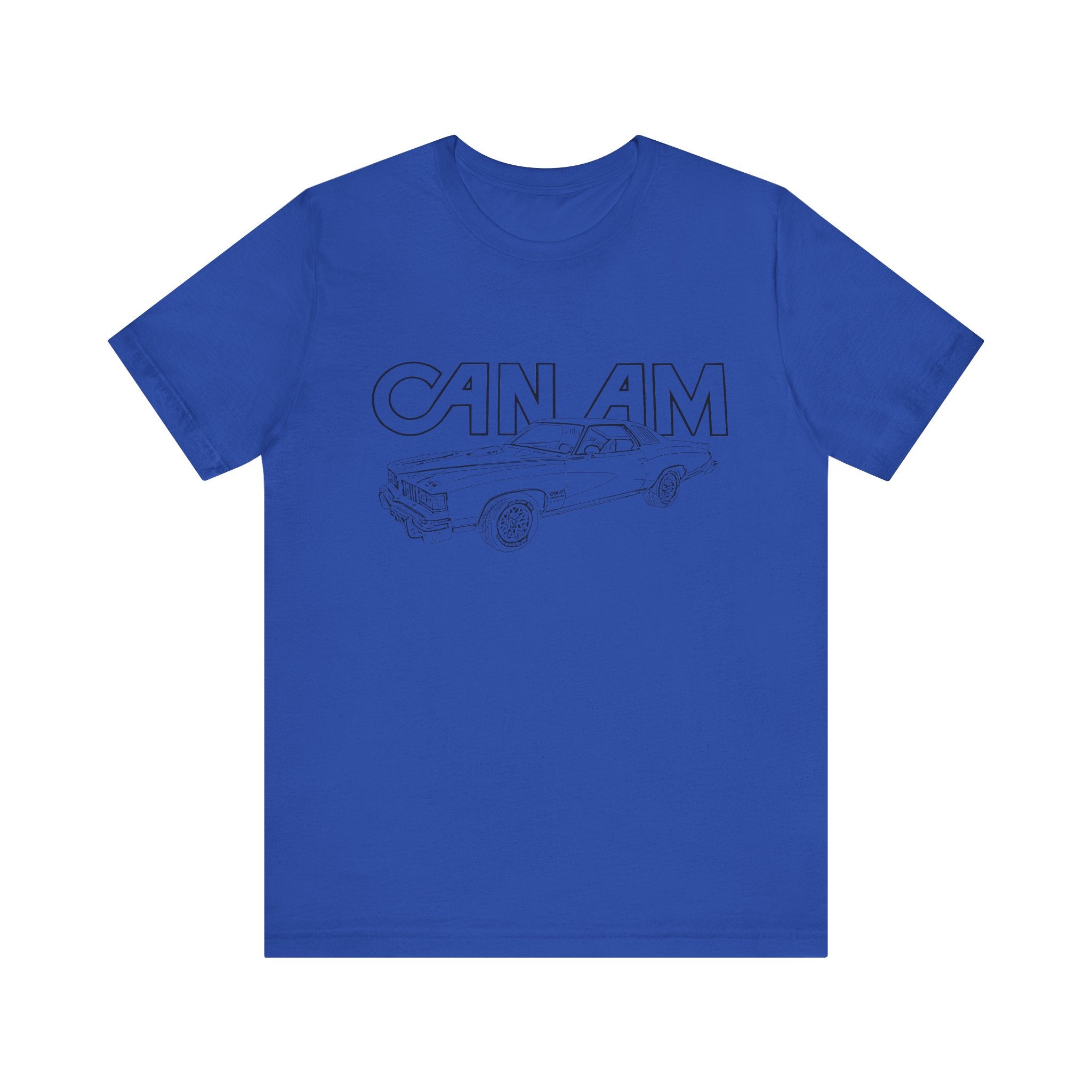 1977 Pontiac Can AM in our sketch series Short Sleeve Tee