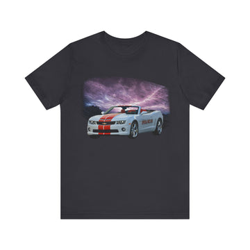 2011 Camaro Pace Car in our lightning series Short Sleeve Tee