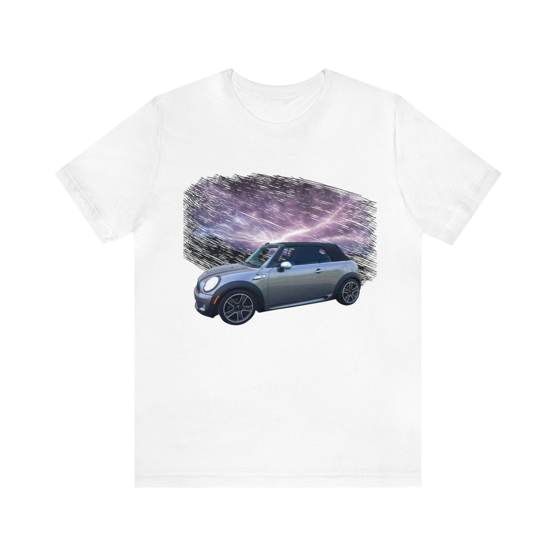 2009 Mini Cooper in our lightning series Short Sleeve Tee