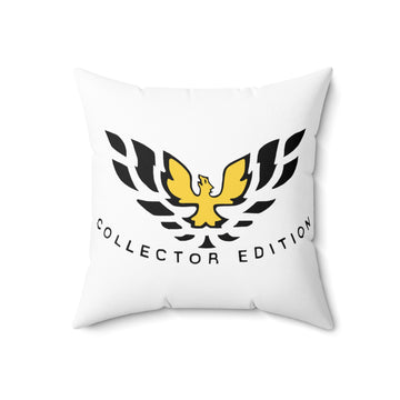 2002 Collectors Edition Trans AM Logo Spun Polyester Square Pillow