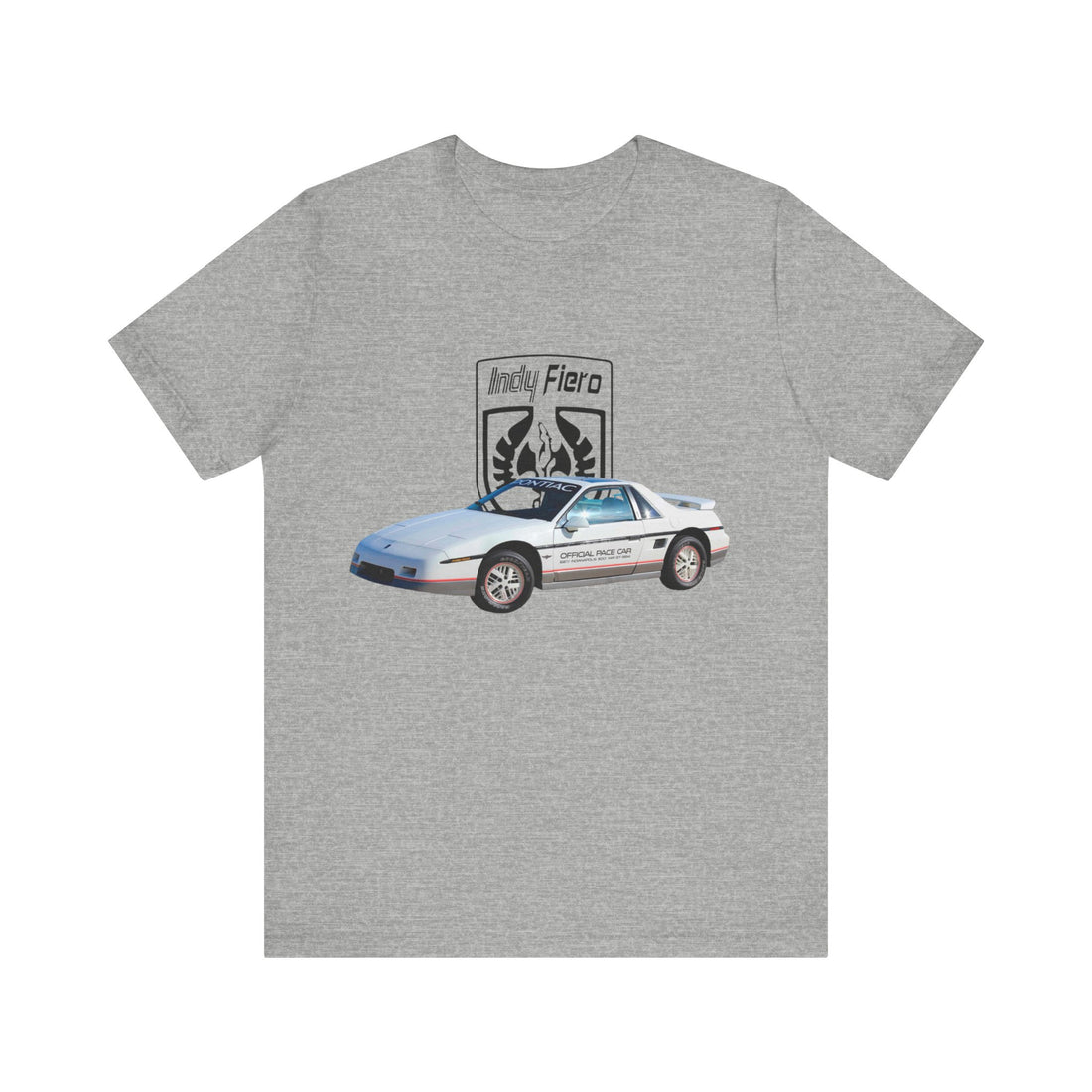 1984 Pontiac Fiero Pace Car Short Sleeve Tee