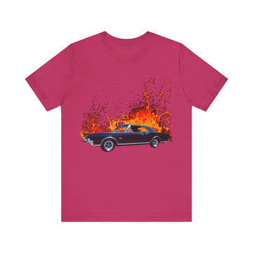 1967 Olds Cutlass 442 in our lava series Short Sleeve Tee