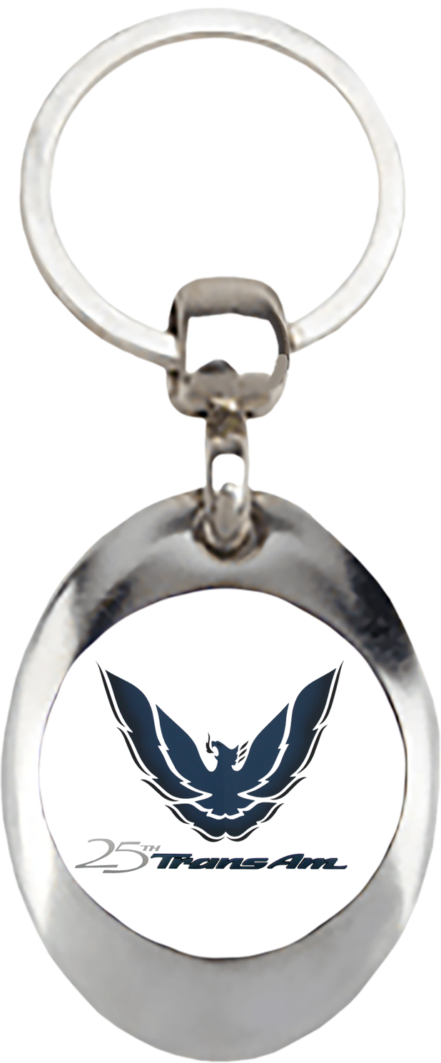 25th Anniversary Firebird Trans AM logo keychain!