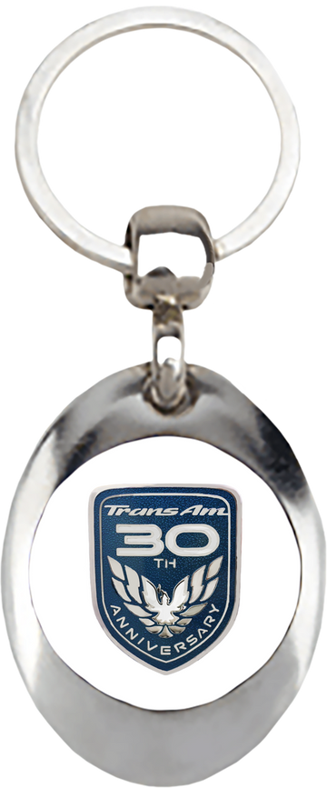 30th Anniversary Firebird Trans AM logo keychain!