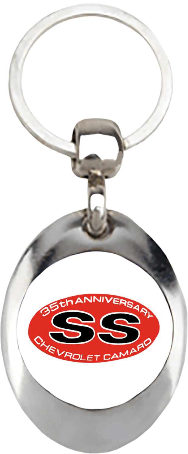 35th Anniversary Camaro logo keychain!