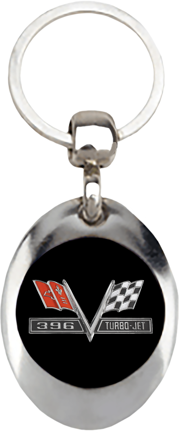 Chevy 396 logo keychain!