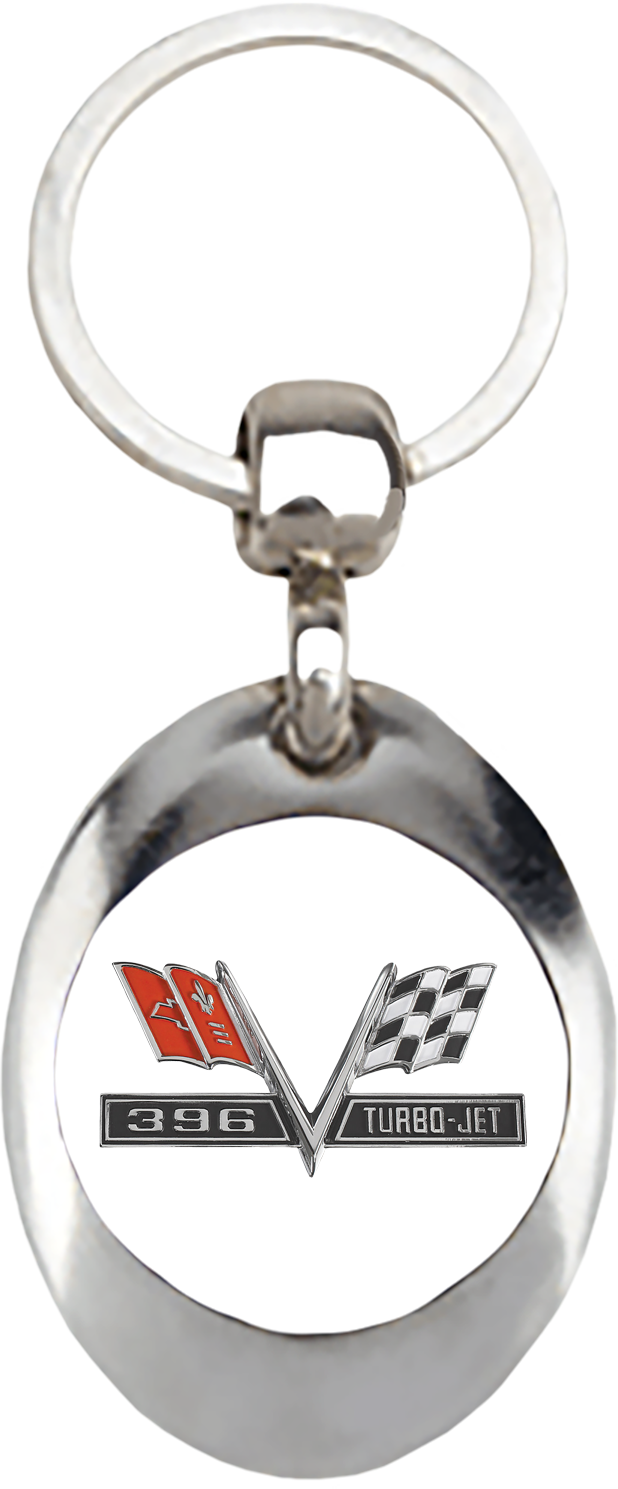 Chevy 396 logo keychain!