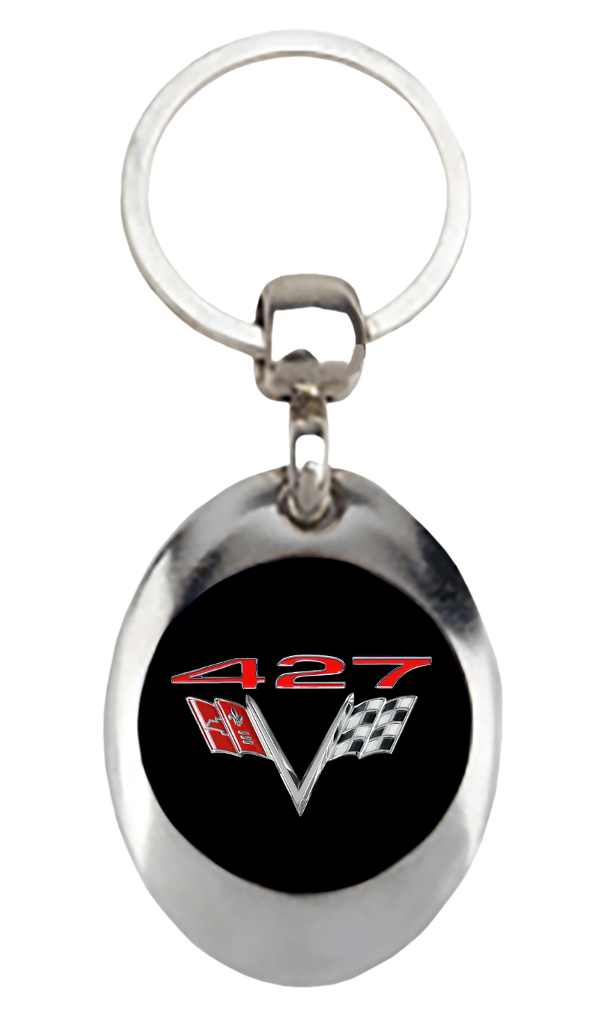 Chevy 427 logo keychain!